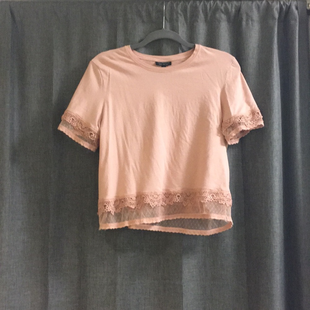 Pink shirt from Topshop!